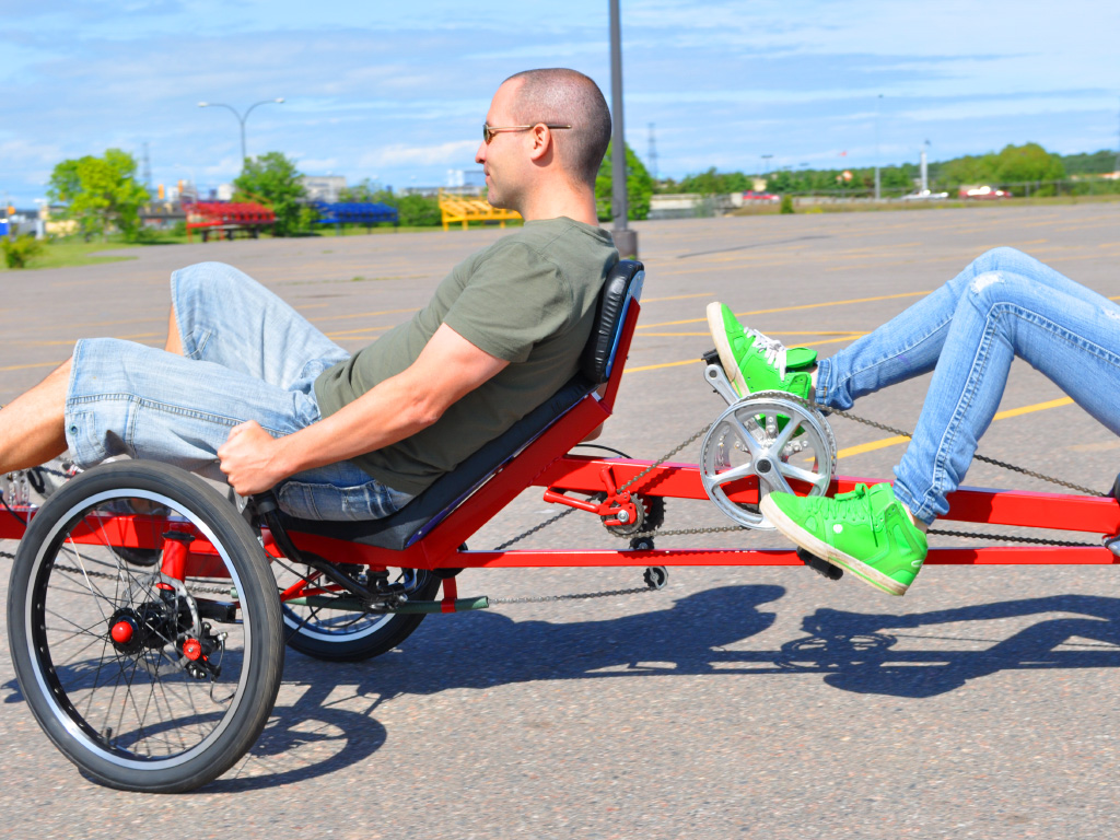 Viking Tandem Trike - recumbent tadpole tandem